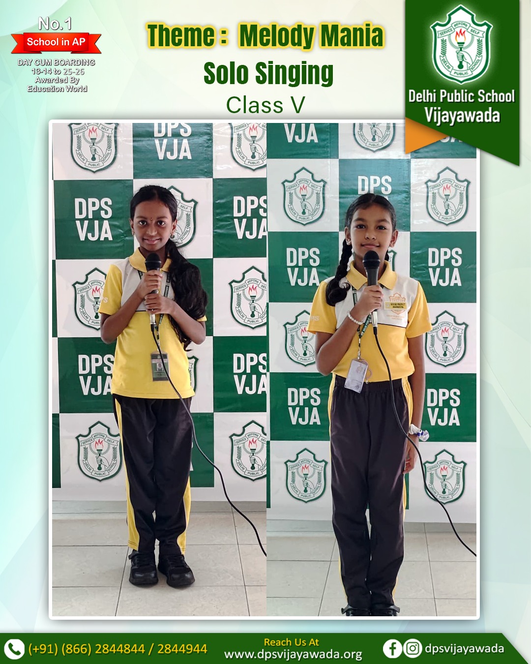 Theme Melody Mania-Solo Singing Class V