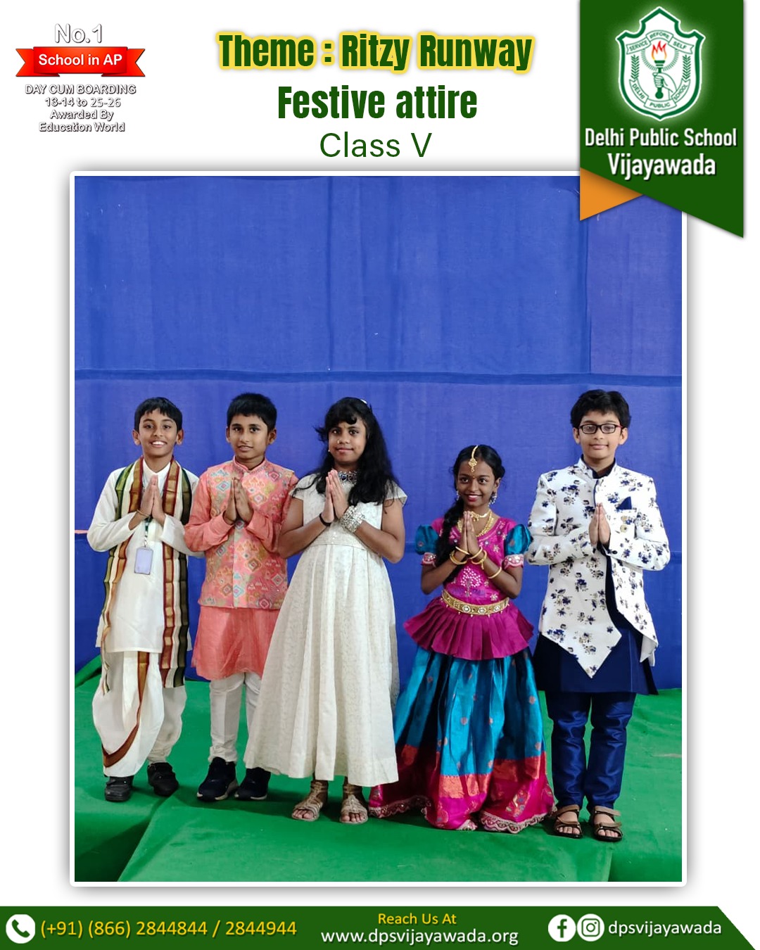 Theme Ritzy Runway - Festive attire Class V